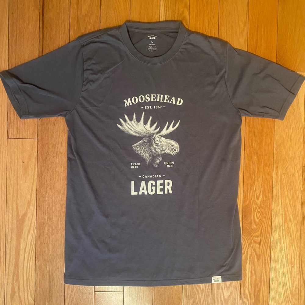 Moosehead Lager T- Shirt Men’s Size Large